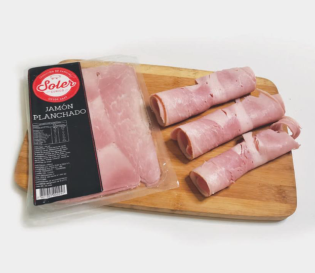 Jamón planchado laminado